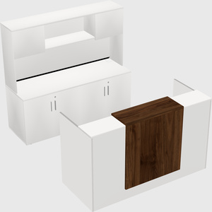 Comptoir d'accueil modulable