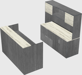 Modular reception desk