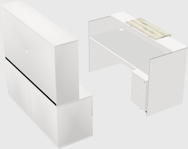 Modular reception desk