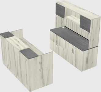 Modular reception desk