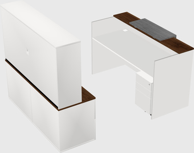 Modular reception desk