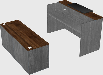 Modular reception desk