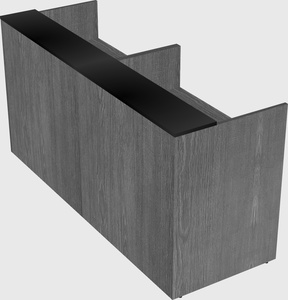Shared u-shaped reception desks