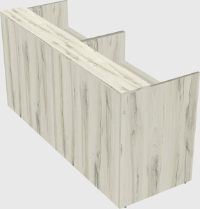 Shared u-shaped reception desks