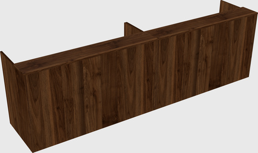 Shared u-shaped reception desks