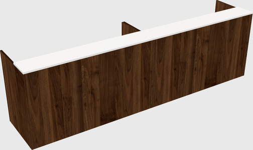 Shared u-shaped reception desks