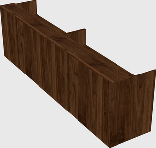 Shared u-shaped reception desks