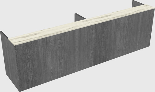 Shared u-shaped reception desks
