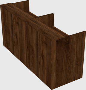 Shared u-shaped reception desks