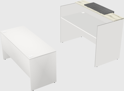 Modular reception desk
