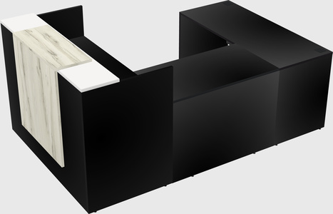 Comptoir d'accueil modulable