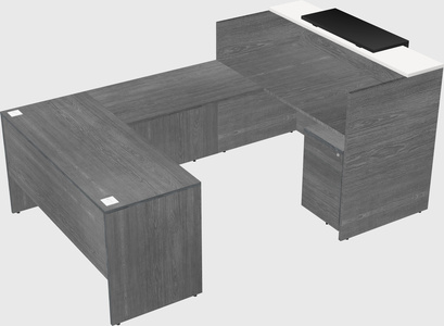 Modular reception desk