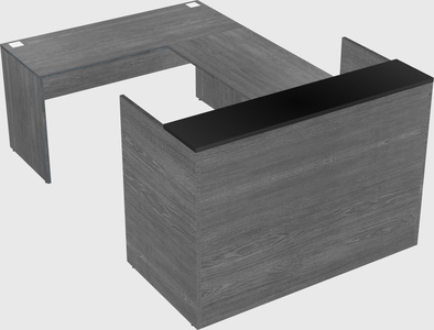 Comptoir d'accueil modulable