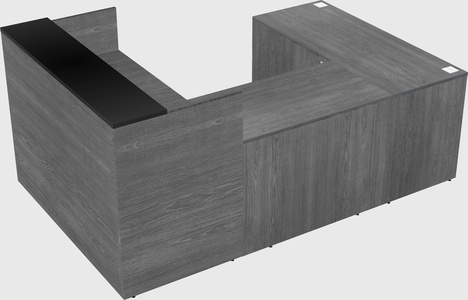 Comptoir d'accueil modulable