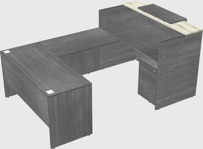 Modular reception desk