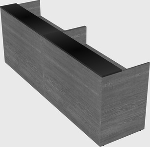 Shared u-shaped reception desks