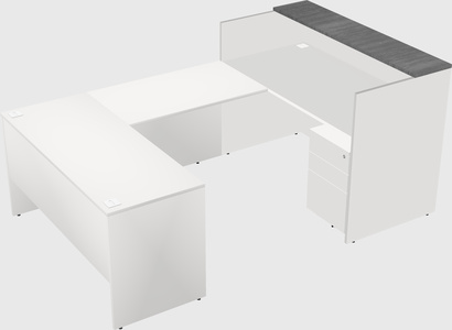 Modular reception desk