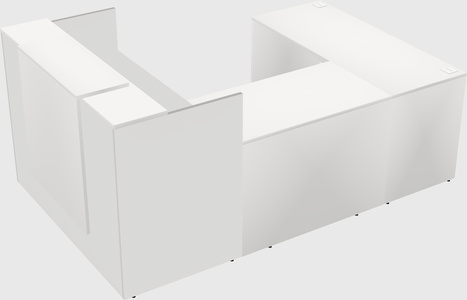 Comptoir d'accueil modulable