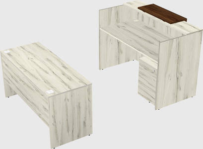 Modular reception desk