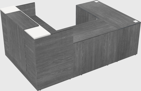 Comptoir d'accueil modulable