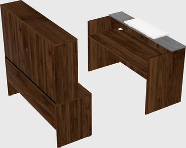 Modular reception desk