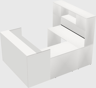 Comptoir d'accueil modulable