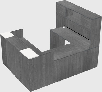 Comptoir d'accueil modulable