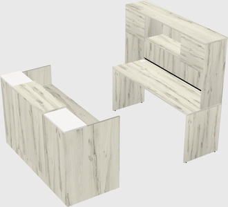 Modular reception desk