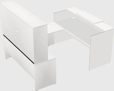 Modular reception desk