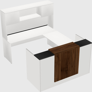 Comptoir d'accueil modulable