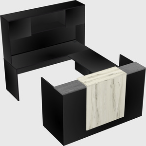 Comptoir d'accueil modulable