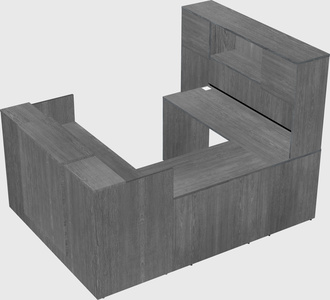 Comptoir d'accueil modulable
