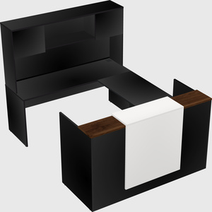 Comptoir d'accueil modulable