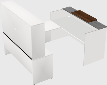 Modular reception desk