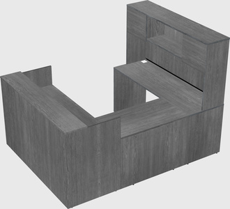 Comptoir d'accueil modulable