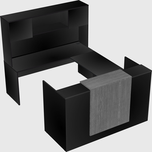 Comptoir d'accueil modulable