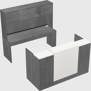 Comptoir d'accueil modulable