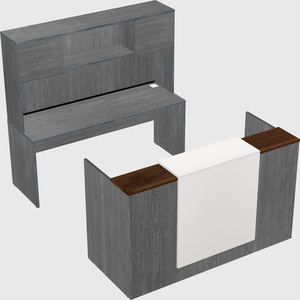 Comptoir d'accueil modulable