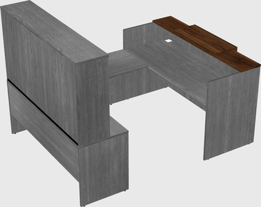 Modular reception desk
