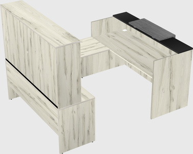 Modular reception desk