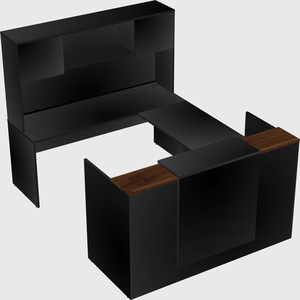 Comptoir d'accueil modulable