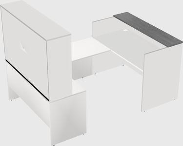 Modular reception desk