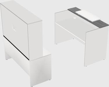 Modular reception desk