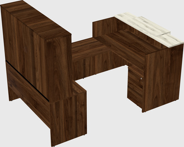 Modular reception desk