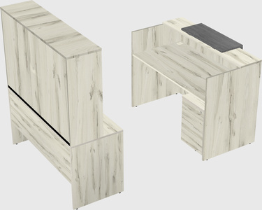 Modular reception desk