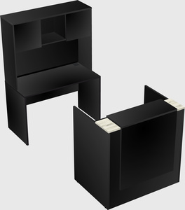 Modular reception desk