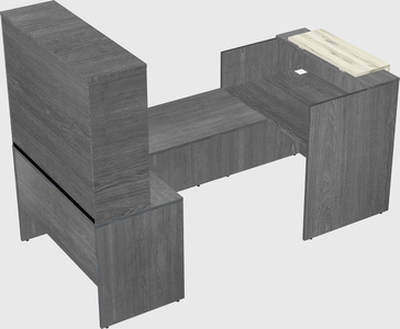 Modular reception desk