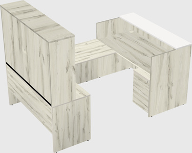Modular reception desk