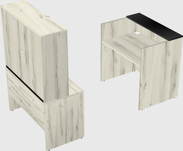 Modular reception desk