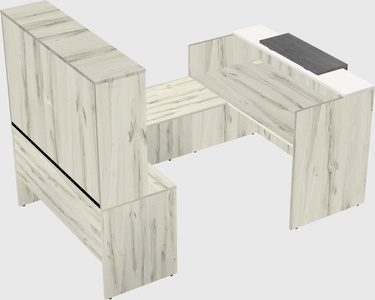 Modular reception desk